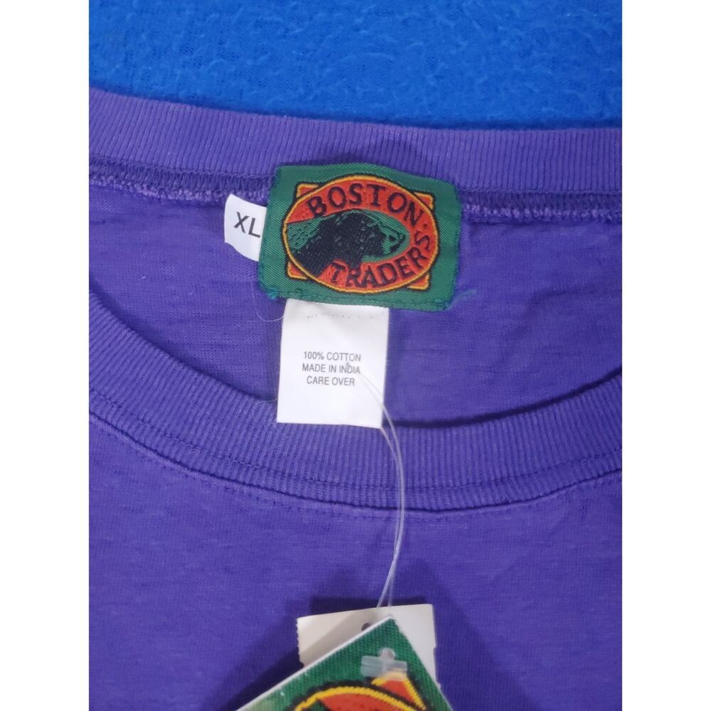Vintage Boston Trader New With Tags T-Shirt Men's Size XL - Picture 4 of 16